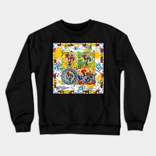 Galo de Barcelos, Portugal Crewneck Sweatshirt